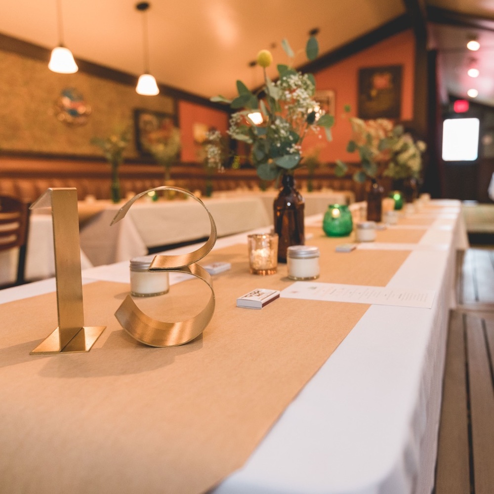 Table Numbers